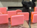 Orange and Lavender Wrestle Bar