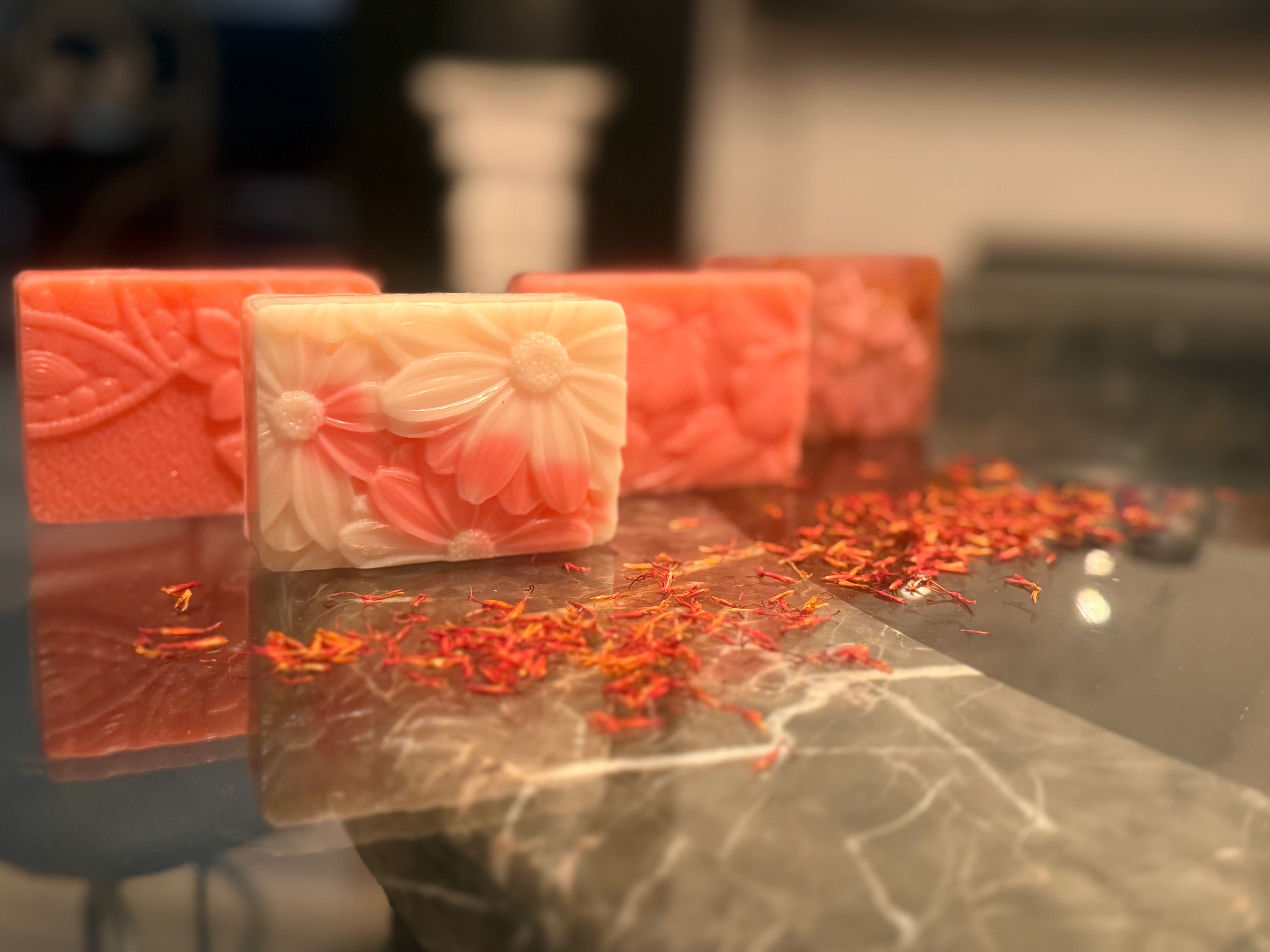 Orange and Water Lily Bella Bars